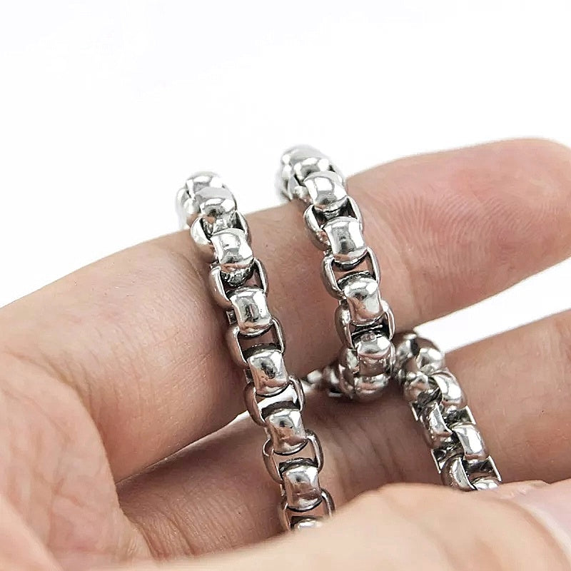 Pulsera veneciana 6mm acero inoxidable