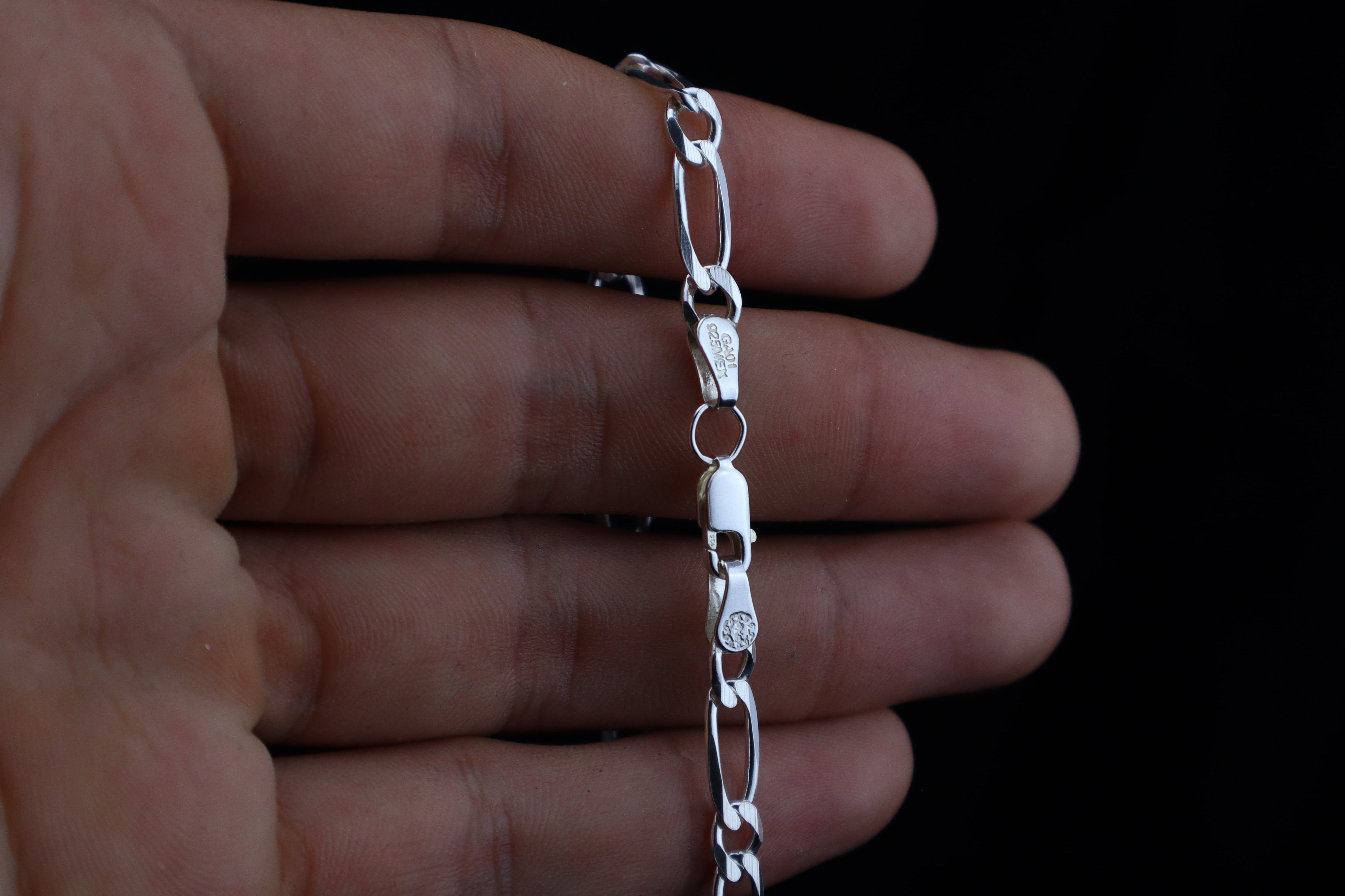 Cadena cubaro 5mm Plata 925
