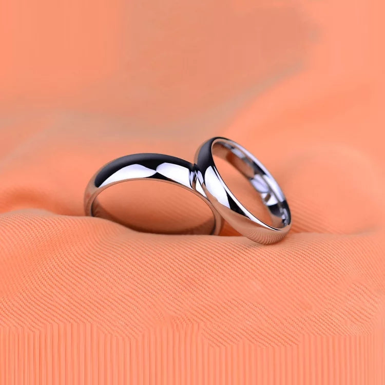 Anillos duo acero inoxidable