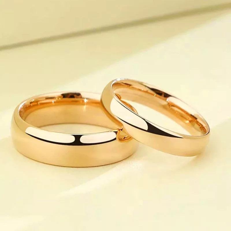 Anillos duo acero inoxidable