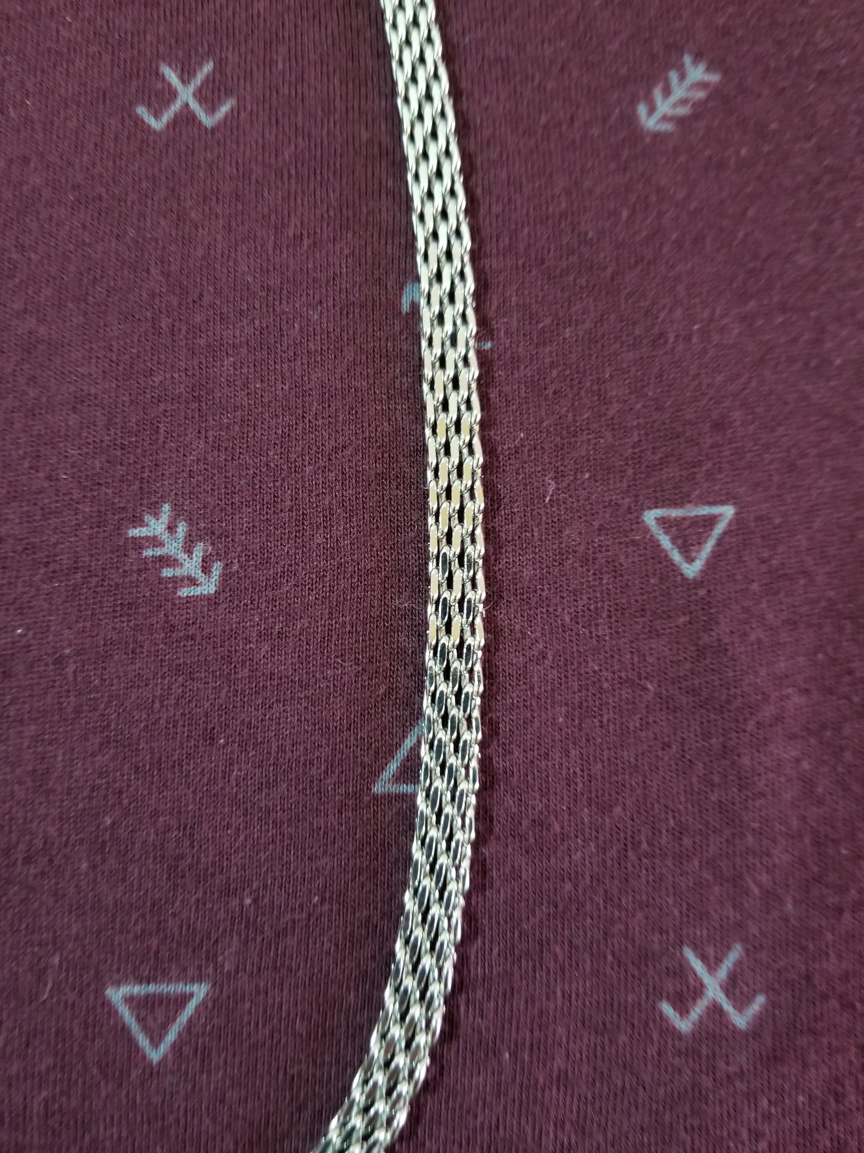 Cadena intercalada 6mm acero inoxidable