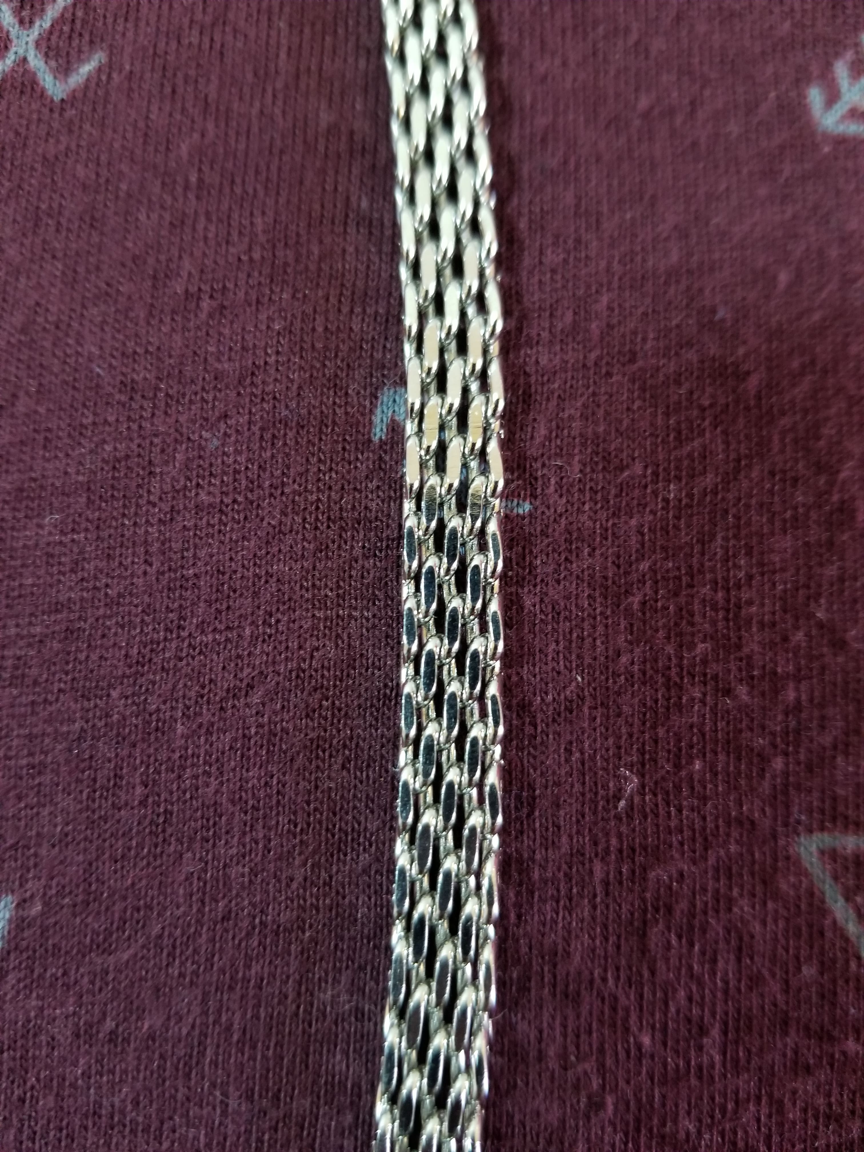 Cadena intercalada 6mm acero inoxidable